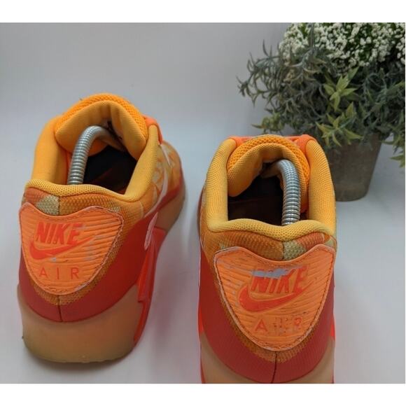 Nike airmax 90 ice atomic mango Sz 9.5 mens Orange and White - Picture 12 of 12